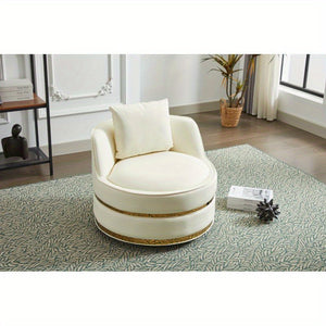 360 Swivel Barrel Accent Chair for Living Room